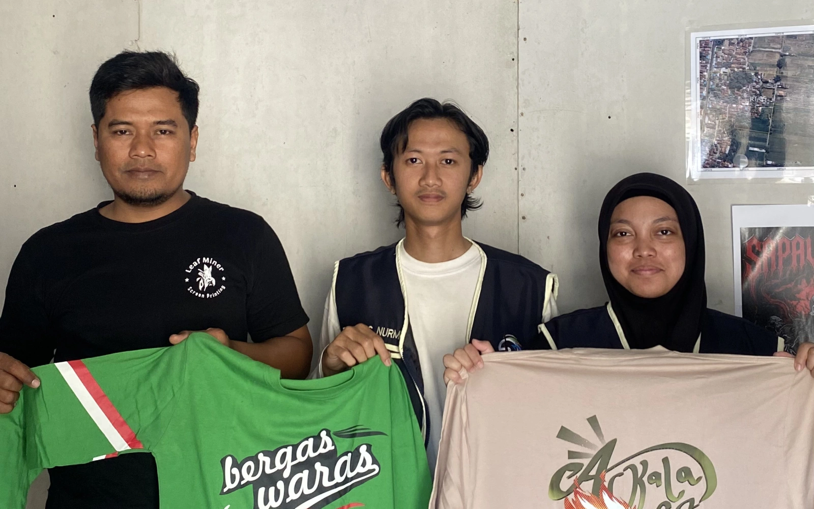 Leaf Miner Screen Printing